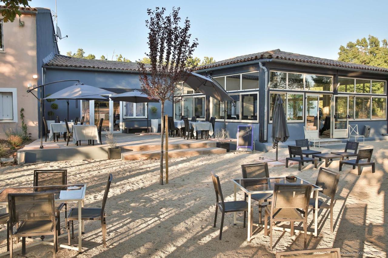 Hotel Restaurant Gite Les Lavandins Saint-Christol  外观 照片